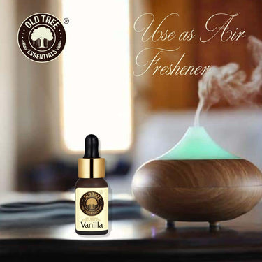 Old Tree Vanilla Essential Oil for Home Fragrance (30ml) - Essential Oil for Skin, Face, Hair, Diffuser, Candle Making - Pure Vanilla Scent Oil with Dropper for Aromatherapy & Relaxation